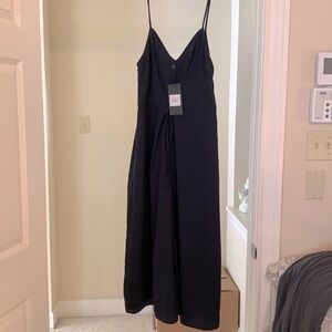 Elegant Navy Blue Romper